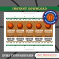 Basketball Ticket Invitation + FREE Thank you Card! - (Boston Celtics)