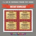 Cowboy Birthday Party Printable Invitation with FREE Thank you Card