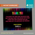 Neon Glow Party Invitation with FREE Thank you Cards (v.4)