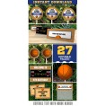Basketball Invitation & Party Decorations (Golden State Warriors) 