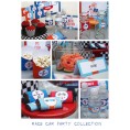 Race Car Birthday Party Printable Collection & Invitation 