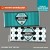 Soccer Party Standard size Chocolate Wrappers (Teal)