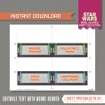 Star Wars Party Food Label or Star Wars Place Cards (Rebel Alliance) 