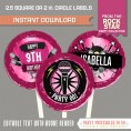 Rockstar Invitation & Party Decorations (Pink) 
